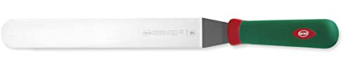 Sanelli Premana Professional Spatola Cuoco e Pasticciere piegata, Acciaio Inossidabile, lunghezza lama 30 cm.