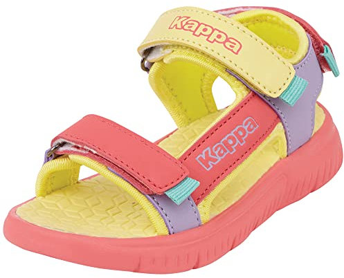 Kappa Kana MF Kids, Sandali Unisex-Bambini, Colore: Arancione, 28 EU