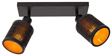 LUCIDE Tagalog - Ceiling Spotlight - 2xE27 - Black
