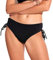 LIGNE V - Shorty Bas De Maillot De Bain Menstruel Noir - Maillot De Bain Femme - Absorption Modérée - Adapté aux Grandes Tailles - Idéal pour Les Règles À La Piscine ou La Plage - Shorty Menstruel 38