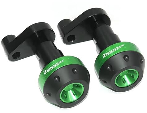AFGIFT Motorrad Sturzpads Für Kawasaki Z1000SX Z1000 SX 2011-2016 2012 Motorrad Fallschutz Rahmen Slider Verkleidungsschutz Anti Crash Pad Protector (Farbe : Green, Size : Z1000SX), GHJIYFJIKU