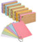 300PCS Colored Index Cards with Ring, Punched Lined Flashcards Ruled Index Cards Notecards Study Cards Heavy Note Cards for Studying, Learning, School, College, Memory