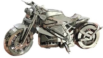 Metal Zone Moto Avenger Puzzle 3D Metal Model Motorcycle Building Puzzle 3D Vehicle Metal Puzzle 3D Metal Puzzle for Adults 12.7 x 4.2 x 6 cm