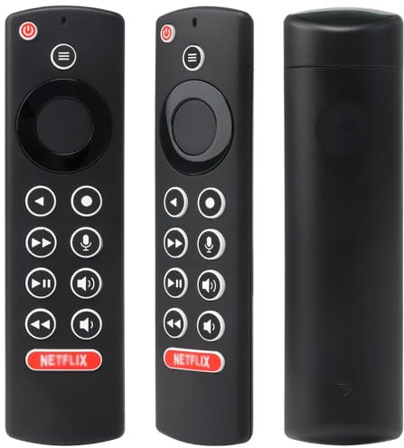 YiBiChin Control Remoto de Voz Apto para NVIDIA 2015 2017 2019 Edición Shield TV/Android TV/Pro, con botón Netflix.