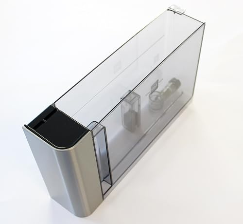 Wasserbehälter Wassertank Wasserspeicher mit Griff metall Silber/Passend für DeLonghi Kaffee-Vollauotmaten PrimaDonna Soul/Modell: ECAM610.XX.MS