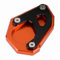 WPKD BLUEIY Motorcycle Side Stand Pad, Professional Motorcycle Kickstand Plate Easy to Install Side Stand Enlarger for 1050/1190/1290 Adventure Super