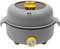Mini olla eléctrica para 1-2 personas, olla con rejilla de vapor, para hogares, oficinas, 2 niveles de regulación de temperatura