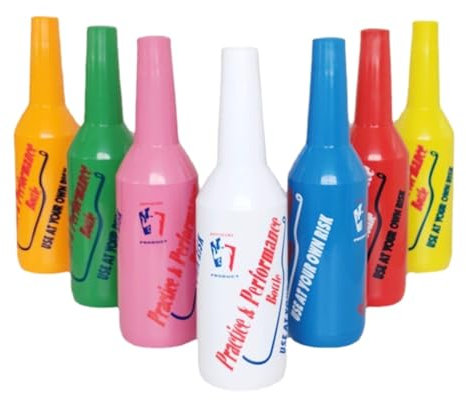 Bamberg 7 Pezzi Colorati Flair Barman Bartending Practice Bar Pub Bottiglia di Vino Cocktail Shaker