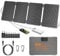 【Panneau Solaire Pliable 60W 18V】KWODE 60W Panneau Solaire Portable, ETFE IP67 Camping Chargeur Solaire Portable Puissant DC+USB3.0+Type-C Panneau PV pour Petit Générateur, Téléphone, Batterie Externe