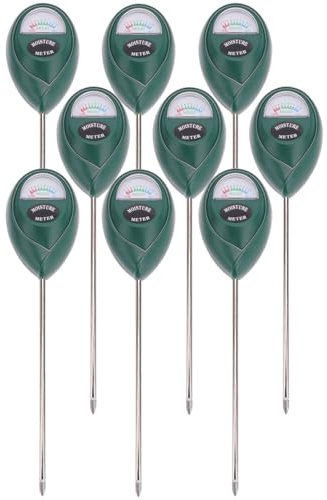 Casativo 3er-Set Feuchtigkeitsmessgerät für Pflanzenböden, Feuchtigkeitssensor/Hygrometer Pflanzenerde, zeigt präzise die Feuchtigkeit im Boden an