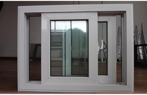 Shed Window for Basement Replacement, Aluminum Alloy Sliding Windows with Screen and Tempered Glass for Chicken Coop Bathroom Garage(71x71cm)