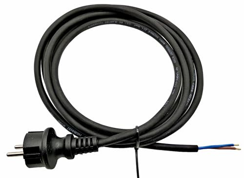3m Profi Maschinenkabel Anschlusskabel Netzkabel Gummi IP44 H07RN-F 2x1 mm Flex Kabel