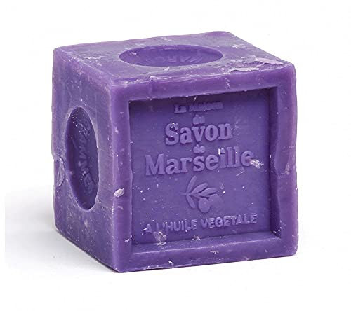 Savon de Marseille Seifenblock Lavendel 72% Pflanzenöl Seife Vegan 300g