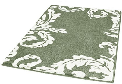 Kleine Wolke 4030652225 Badteppich Acanthus 70 x 120 cm, Schilf