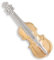 ART OF MUSIC Anstecker Geige klein Gold