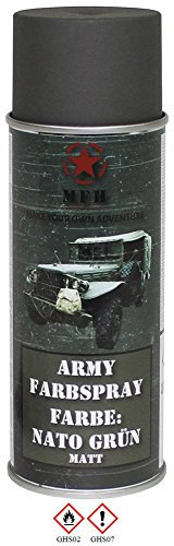 MFH Farbspray, Army, matt, 400 ml (Nato Grün)