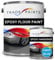2 Pack Epoxy Garage Floor Paint - 5 Litres (Light Blue BS20E51)