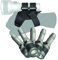 Mares Soft Goodman Handle. Impugnatura Per Torce EOS - Taglia Unica, Nero