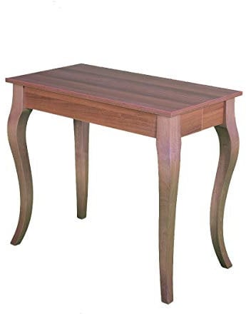 Itamoby ausziehbarer Konsolentisch Olanda Nussbaum B. 90 x H. 77 x T. 48 (bis zu 308 cm ausziehbar)