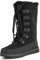 Donna Alto Durevole Pelliccia Ecologica Inverno Pioggia La Neve Impermeabile All'Aperto Vitello Stivali - 7 - BLK40 AYC0530