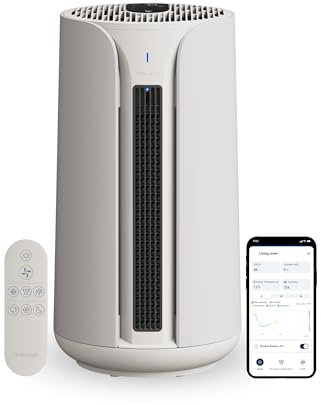 BLUEAIR ComfortPure Most Powerful 3-in-1 Air Purifier: Cooling, Heating, Purifying –HEPASilent Cleaner for Home, Pets, Allergies, Dust, Smoke, Odor – Covers 840 sqft in 60 Minutes – All season comfort