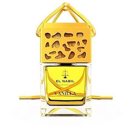 Musc Vanilla 6ml Autoduft - El-Nabil - Edel Lufterfrischer mit Holz - Diffuser - Premium Auto Parfum - mit Ätherischen Ölen