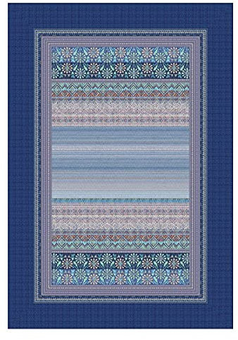Bassetti Plaid Piazza dei Miracoli B1 Blu Baumwolle, Größe: 135cm x 190cm, 9314416