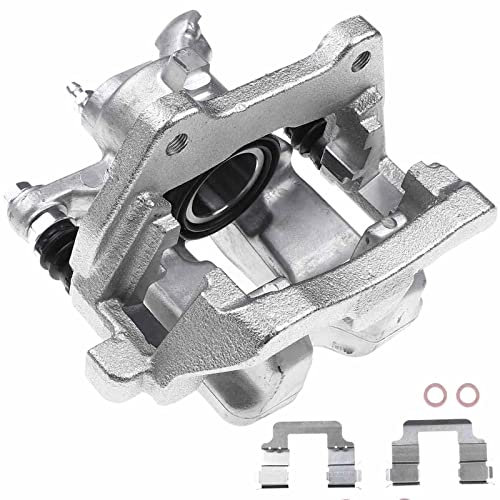 Frankberg Brake Caliper Disc Brake Rear Right Aluminium with Bracket (hole spacing 100mm) Compatible with Discovery IV L319 Rang.e Rove.r III LM Replace# LR015524