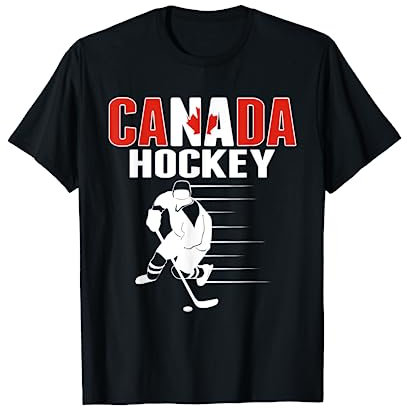 Canada Ice Hockey Fans Trikot – Support Canadian Hockey Team T-Shirt