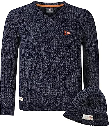 Jan Vanderstorm Herren Pullover Mit Mütze Ronai | Pullover mit Mütze RONAI