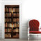 Türtapete Selbstklebend 3D Türposter Bücher Bibliothek Bücherregal Bücherregal 80 X 200 Cm Türaufkleber Fototapete Abziehen Und Aufkleben Türfolie Poster Tapete - Kinderzimmer Wohnzimmer Küche Schla