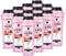 Gliss Shampoo Liquid Silk (12 x 250 ml) Haarshampoo mit Ceramiden & Seide, Glanz-Shampoo für sprödes und stumpfes Haar glättet die Haaroberfläche