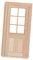 ifundom 1 Juego casa de muñecas DIY Puerta Modelo de Puerta de muñeca Ventanas de casa de muñecas Muebles maqueta Puerta de Madera Mini Modelo de Puerta Colorear Decorar
