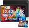 DOOGEE T30 MAX Tablet 12.4 IPS 4K Display 20GB RAM+512GB/TF 2TB Tablet Nero