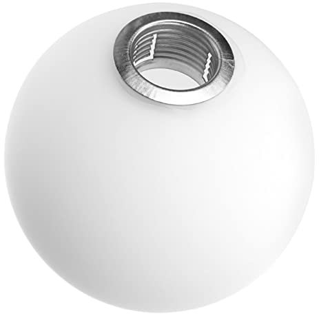Hemobllo Abat-jour en Verre Compatible avec Ampoule Lampe de Table Moderne pour Lampe de Bureau