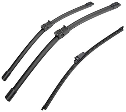Scheibenwischer 3 STÜCKE Für Golf Plus 5M1 2005-2008 28 + 28 + 13 vorne Hinten Wischerblätter Windschutzscheiben-Fensterschneider 2005
