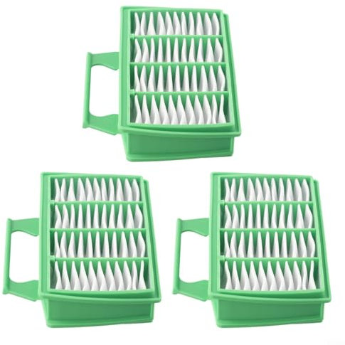 Hygienefilter kompatibel mit Sebo Vacuum 6608ER 6696ER Serie, passend für Airbelt K alle Modelle 6629ER und Airbelt K1, K3 Staubsauger. (3 Stück)