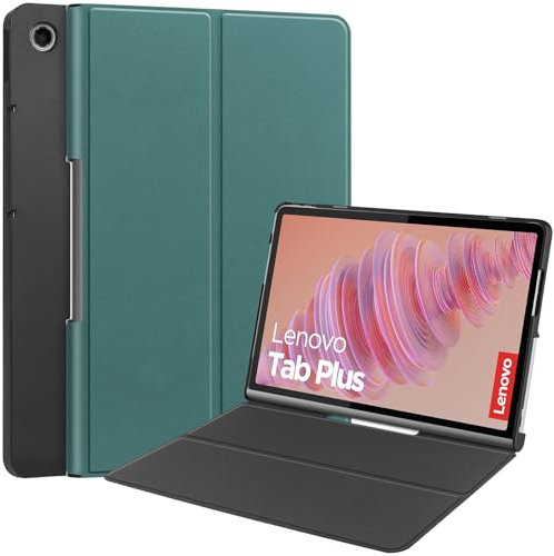 ProCase Tablet Case for Lenovo Tab Plus 11.5 Inch 2024, Hard Shell Smart Cover for 11.5 Lenovo Tab Plus 2024 Release -Green