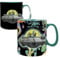 Rick and Morty - Tasse - In Space - Thermoeffekt Kaffeebecher 460ml - Monster - Schwarz - Keramik - Geschenkbox