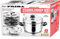 Stainless Steel Steamer Pan Cooker Set - with 6 Tier Idli Plates & Stand Cooking | Kitchenware, Multi Purpose, Household, Food Steaming | Cookware, Heat Resistant | Slow Cook