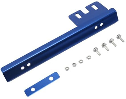 BaotyJie Vordere Kennzeichenhalterung Kennzeichenverlagerungshalterung Halterleiste, Blau