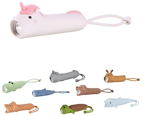 Winkee - Taschenlampe Einhorn Nova I Kleine Taschenlampe LED aufladbar I Mit Akku I Ca. 12 Stunden Akkulaufzeit