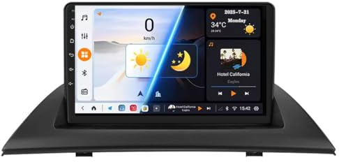 Autoradio Android 15.0 Navi 2 DIN Stereo für X3 E83 2004-2012 Sat GPS Navigation 9 Zoll Cartablet DVD Multimedia Player FM BT Receiver mit Carplay 4G 5G WiFi DSP SWC,Y200s