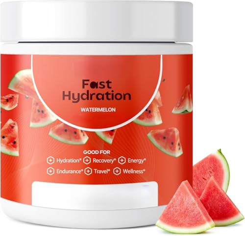 Elektrolyter - vattenmelon - nödvändigt för sportresor