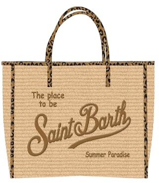 Saint Barth Mc2 Donna Borsa A Mano VIVM001 Polipropilene Beige Taglia Unica