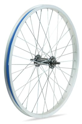 XB3 Vorderrad 20 Zoll für Kinderfahrrad oder Anhänger | 20 Zoll, Achsdurchmesser: 9,0 mm, Achslänge: 140 mm, Einbaubreite: 100 mm
