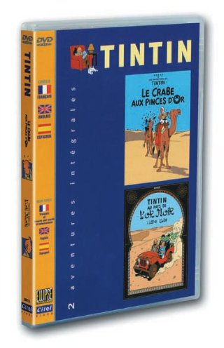Tintin - Le crabe aux pinces d'Or + Tintin au pays de l'Or noir