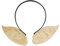 W WIDMANN MILANO Party Fashion 8004M - Haarreif mit Spitzohren, Elbenohren, Elfen, Accessoire, Haarschmuck, Kopfschmuck, Karneval, Fasching, Mottoparty