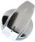 Belling Oven Cooker/Hob Gas Control Knob (Silver/Chrome)