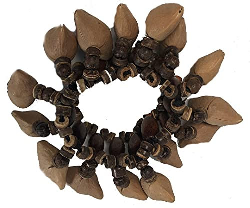 Fair Trade Andean Shaman Rattle Maraca Calabash Foot Shaker Tapar Nuts R116Foot